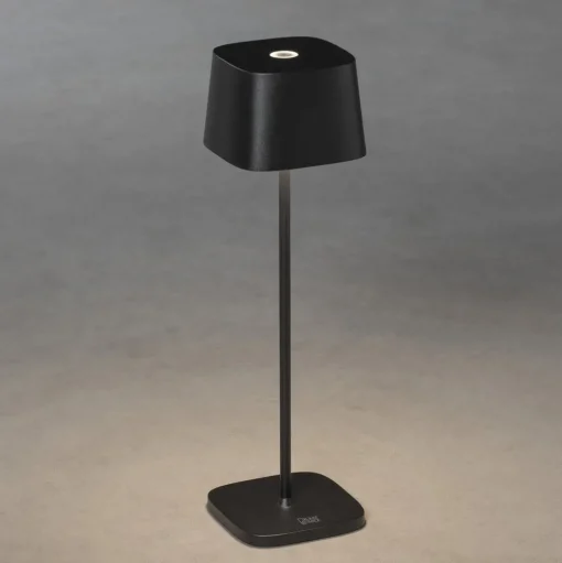 LED tafellamp Capri voor buiten, zwart