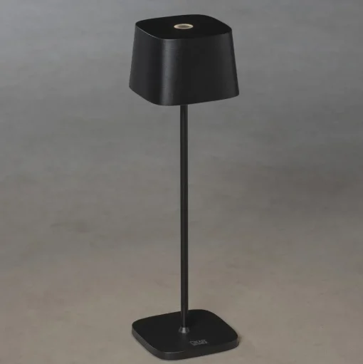 LED tafellamp Capri voor buiten, zwart