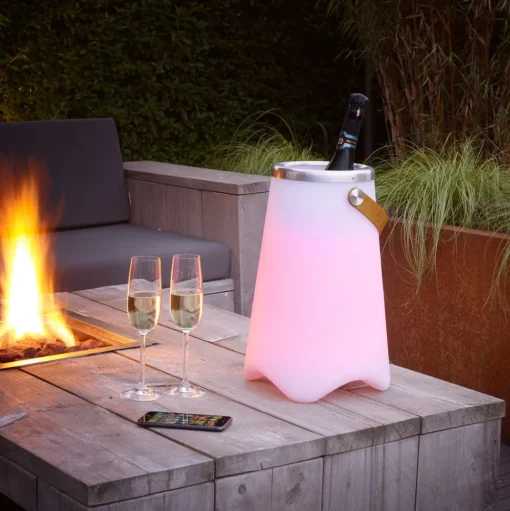 LED tafellamp Jamaica met Bluetooth-luidspreker