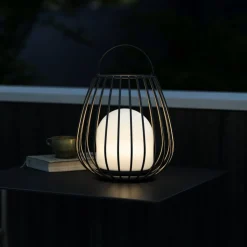 LED tafellamp Jim To-Go, voor buiten, zwart