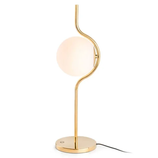 LED tafellamp Le Vita met opaalglas