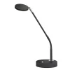 LED tafellamp Lunia, dimbaar, zandzwart