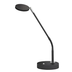 LED tafellamp Lunia, dimbaar, zandzwart