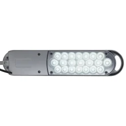 LED tafellamp MAULatlantic, zilver, hoogte 41 cm, voet