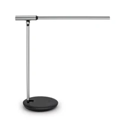 LED tafellamp MAULrubia, zilverkleurig, dimbaar, CCT