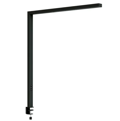 LED tafellamp MAULsirius, zwart, dimbaar, CCT klemvoet