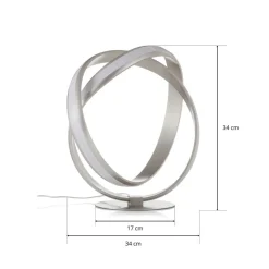 LED tafellamp Melinda met snoerdimmer