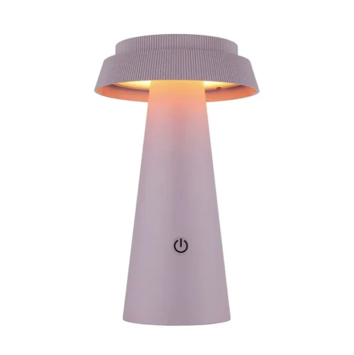LED tafellamp op zonne-energie 36624, roze, oplaadbare batterij, CCT, IP54,
