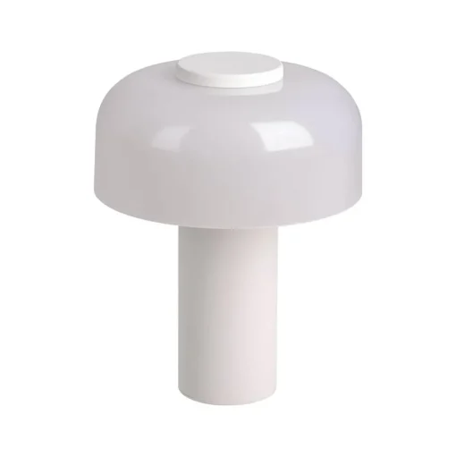 LED tafellamp Ponente, Ø 16 cm, wit, CCT, dimbaar