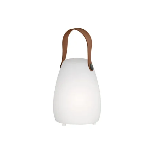 LED tafellamp Ruby, hoogte 16 cm, kunststof, USB