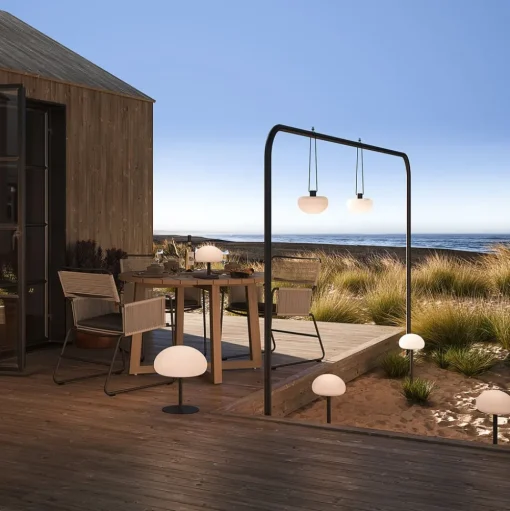 LED tafellamp Sponge Table met accu 21,5 cm