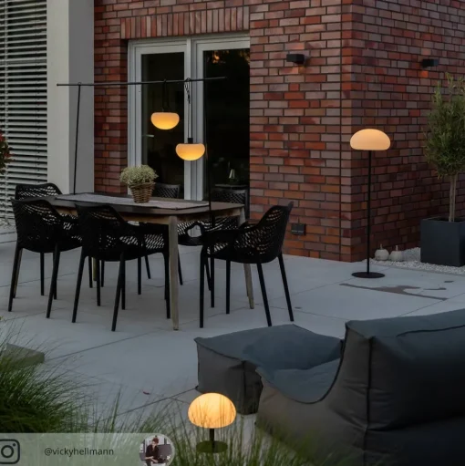 LED tafellamp Sponge Table met accu 21,5 cm