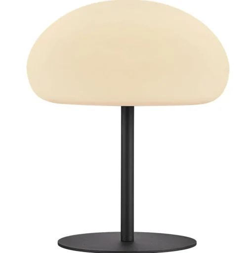 LED tafellamp Sponstafel, 40,5 cm hoog, zwart