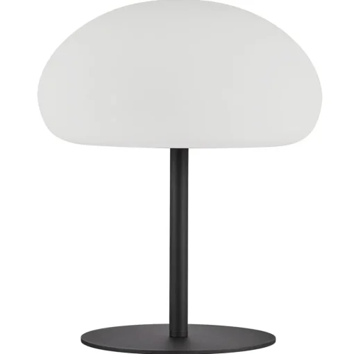 LED tafellamp Sponstafel, 40,5 cm hoog, zwart