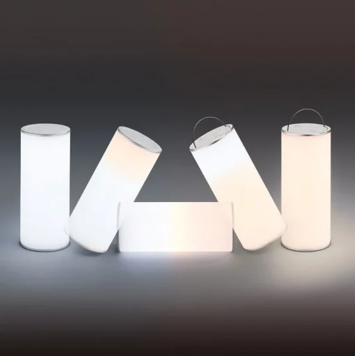 LED tafellamp Thalia met omkeerbaar licht, wit