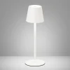 LED tafellamp Tropea met accu, zandwit
