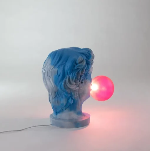 LED tafellamp Wonder Cloud wit/blauw/pink