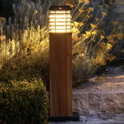 LED tuinlamp op zonne-energie Tekura Duratek grijs