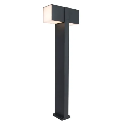 LED tuinpadverlichting Cuba, 2-lamp, antraciet