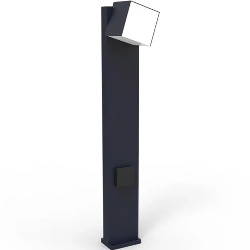 LED tuinpadverlichting Cuba antraciet m. stopcont.
