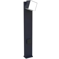 LED tuinpadverlichting Cuba antraciet m. stopcont.