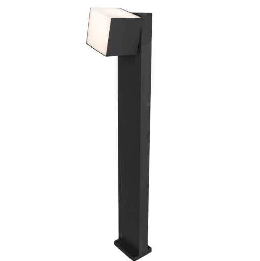 LED tuinpadverlichting Cuba, 1-lamp, zwart, 3.000K