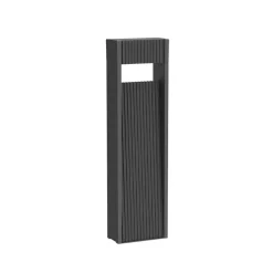 LED tuinpadverlichting E368, grafietkleurig, aluminium, hoogte 60 cm