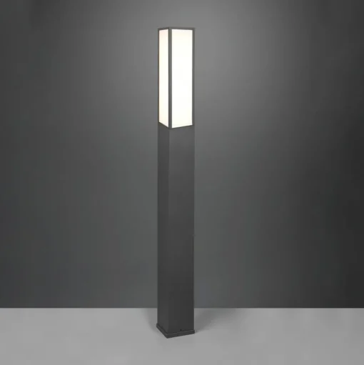 LED tuinpadverlichting Fuerte, antraciet, aluminium, IP54