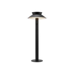 LED tuinpadverlichting Justina, bewegingsmelder, zwart