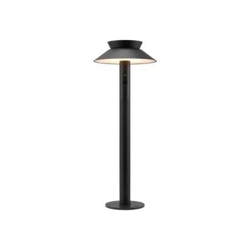 LED tuinpadverlichting Justina, bewegingsmelder, zwart