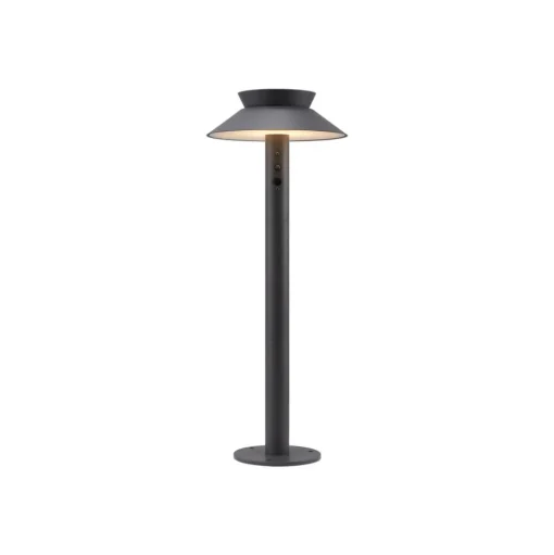 LED tuinpadverlichting Justina, bewegingsmelder, antraciet