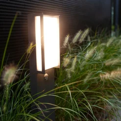 LED tuinpadverlichting Qubo bewegingsmelder