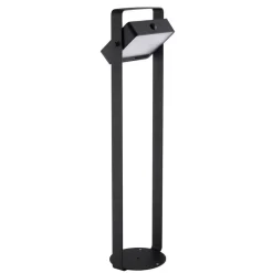 LED tuinpadverlichting Saulio, zwart, aluminium, IP44