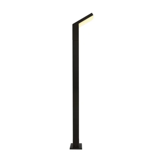 LED tuinpadverlichting Tucanae, grijs, hoogte 100 cm, IP65, metaal