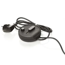 LED uplighter vloerlamp Lib V, verstelbaar, zwart