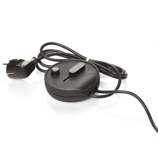 LED uplighter vloerlamp Lib V, verstelbaar, zwart