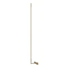 LED vloerlamp Amalfi XL, goud, hoogte 180 cm, metaal, dimmer