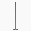 LED vloerlamp Beat, touchdimmer, CCT, zwart