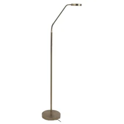 LED vloerlamp Comfort, brons, 135 cm metaal CCT dimmer