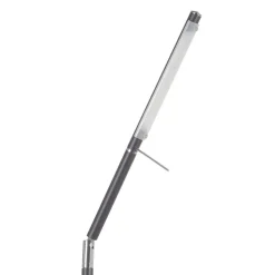 LED vloerlamp Filigran, zwart, dimbaar, verstelbaar