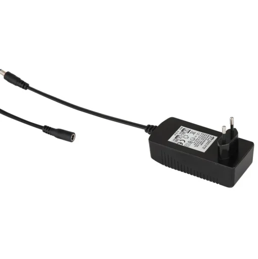 LED vloerlamp Illa in houtdesign
