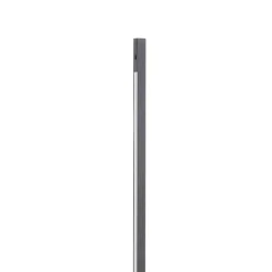 LED vloerlamp Linija, zwart, hoogte 110 cm, sensor