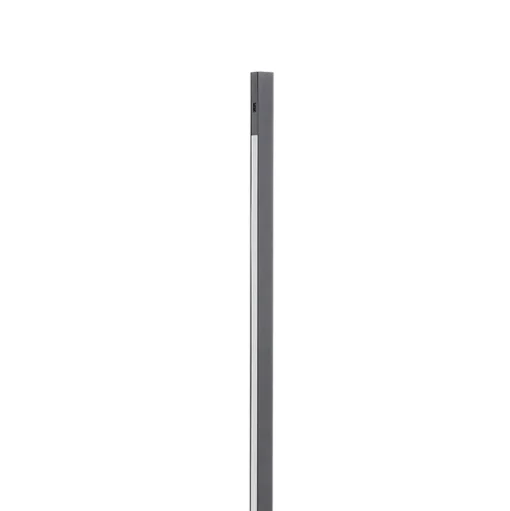 LED vloerlamp Linija, zwart, hoogte 110 cm, sensor