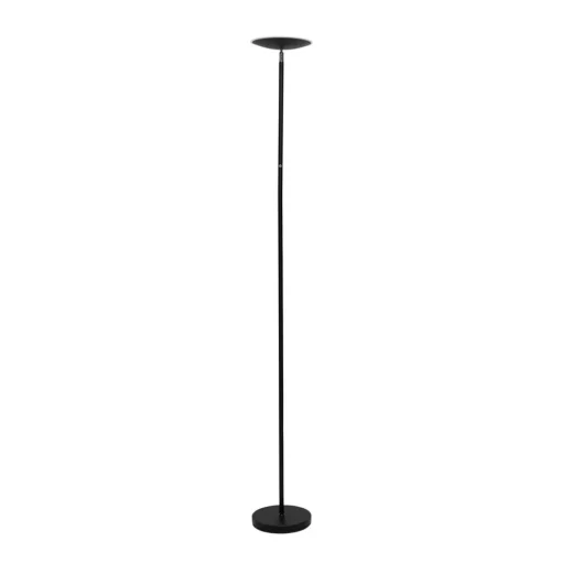 LED vloerlamp MAULsphere, zwart, hoogte 183 cm