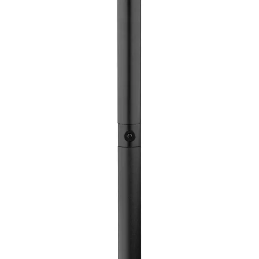 LED vloerlamp Mesh met dimmer, zwart/goud