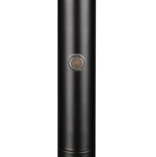 LED vloerlamp Mondello, mat zwart, dimbaar, draaibaar