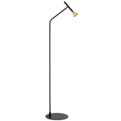 LED vloerlamp Odeon, hoogte 147 cm, metaal
