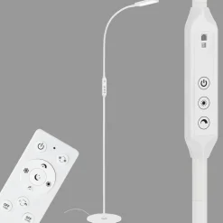LED vloerlamp Office Afstandsbediening, afstandsbediening, wit