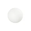 LED vloerlamp Oh!, Ø 28 cm, E27, polycarbonaat, wit