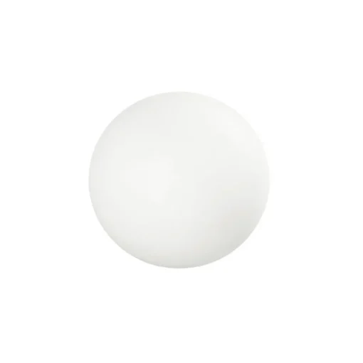 LED vloerlamp Oh!, Ø 28 cm, E27, polycarbonaat, wit